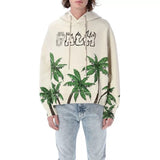 Palm Angle Hoodie Palm Angels Letter Cut Hooded Sweater Men's and Women's Hoodies Coat