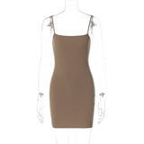 Women Halter Tops Summer Fashion Hip Sling Dress