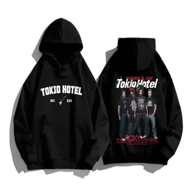 Tokio-Hoodie unisex do algodão, pulôver do velo