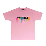 Purple Brand T Shirt Short Sleeve T-shirt Blouse