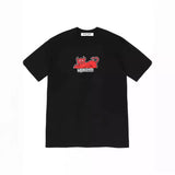 Men T-shirts 24SS Toy Machine Devil Cat Short Sleeve Men Monster Cat T-shirts