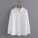 Women T-Shirt Autumn Korean Style All-Matching Casual Shirt