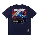 Men T Shirt T-shirt Men and Women Vintage Print Short Sleeves Loose Couple