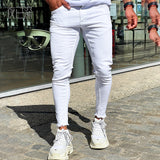 Men Pant Summer Men's Casual Skinny Tappered Pants