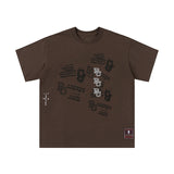 Travis Scott T-Shirt TRAVIS SCOTT Short Sleeve Summer Hip Hop T-Shirt