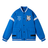 Varsity Jacket Vintage Baseball Uniform Men's Autumn Couple Jacket American Jacket Men