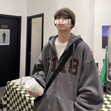 Men Hoodie Cardigan Hoodie Men's Spring and Autumn Design Coat Autumn