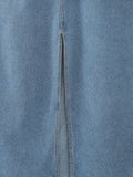 Women Skirt Spring Vintage Denim Skirt Skirt