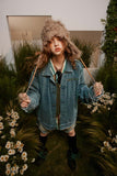 Unisex Jacket Fall Patchwork Denim Jacket Women's Clothing