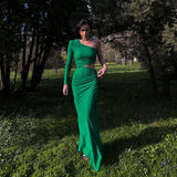 Women Desses Long Sleeve Sexy Sheath Dress Dress