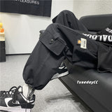 Men Sweatpants Functional Overalls Men's Autumn Pants Casual Pants