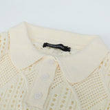 Women Sweater Women's Solid Color Short Long Sleeve Sweater