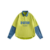 Unisex Hoodie Fashion Brand Patchwork Pullover Men and Women Couple