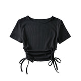 Women T-Shirt Summer T-shirt round Neck Women's Top
