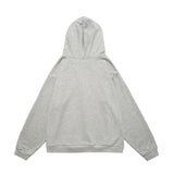 Men Hoodie Men's Loose Patch Embroidery Long Sleeve Hood