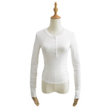 Women T-Shirt Long Sleeve Bottoming Shirt T-shirt Autumn Women's Top