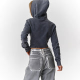 Women Sweatshirt Women's Long-Sleeved Casual Jacket