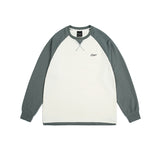 Unisex Hoodie Raglan Sleeve round Neck Men's and Women's Tops Baggy Coat