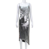 Women Desses Suspender Skirt Dress Long