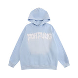 Men Hoodie Five-Pointed Star Foam Thin Hoodie