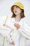 Unisex Jacket Autumn Ribbon Stitching Jacket Women's Clothing