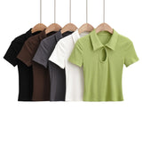 Women T-Shirt Summer Short Sleeve Ins Fashion Tops