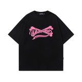 Men's T Shirt Printed round Neck T-shirt Men's and Women's Cotton Short Sleeve