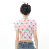 Women T-shirt Short T-shirt Summer Casual Girl