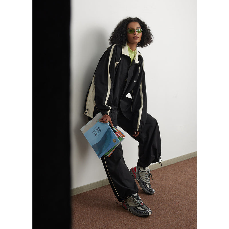 Unisex Sweatpants Loose Straight Casual