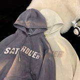 Men Hoodie Hooded Sweater Spring and Autumn High Sense Early Autumn Clothing