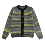 Women Sweater Coat Autumn and Winter Loose Casual Button Knitted Cardigan