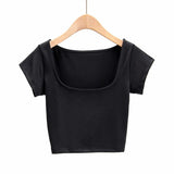 Women T-Shirt Vintage Top Sleeve T