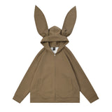 Women Hoodie Hooded Cardigan Sweater Autumn and Winter Loose Casual Jacket