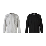Unisex long-sleeved shirt autumretroloose