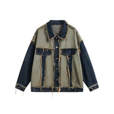 Unisex Sweater Fall Casual Denim Jacket