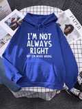 Women's Hoodie Cool Interesting Letters Printed Tops