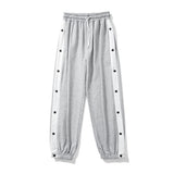 Men Sweatpants Men's Summer Casual Loose-Fit Tappered Trousers Sports Pants