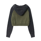 Women Sweater Hooded Sweater for Girls Casual Long Sleeve