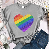 Women's Independence Day T Shirt round Neck Short Sleeve T-shirt