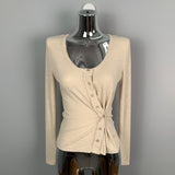 Women Long Sleeve Shirt Women's Threaded Cotton Bottoming Shirt