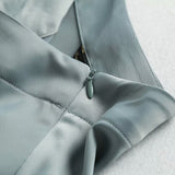 Women Skirt Spring and Summer Silky High Waist Skirt for Women