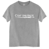 Men Cotton T Shirt C'est Pas Faux T Shirt Kaamelott Kame