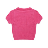 Women Sweater Short-Sleeved Sweater Women's Summer Casual round Neck Pullover