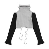 Women Long Sleeve T-Shirt Long Sleeve T-shirt Girls Short Cotton