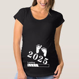Loading Printed Maternity T Shirt Pregnant