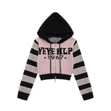 Women Sweater Short Hood Knitted Autumn Casual Zipper Sweater