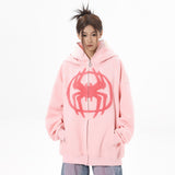 Women Hoodie Hooded Sweater Women's Loose Autumn Cardigan Jacket