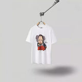 Men T-shirts Travis Scott Cactus Jack x Utopia Utopia Co-branded Doll Short Sleeve T-Shirt