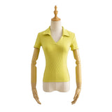 Women T-shirt Spring Top Slimming Short-Sleeved T-shirt