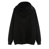 Men Hoodie Hooded Sweater Men's Autumn Loose Embroidered Long-Sleeved Hoodie